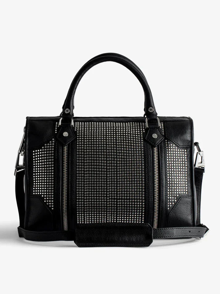 Zadig & Voltaire - Sac noir à clous femme