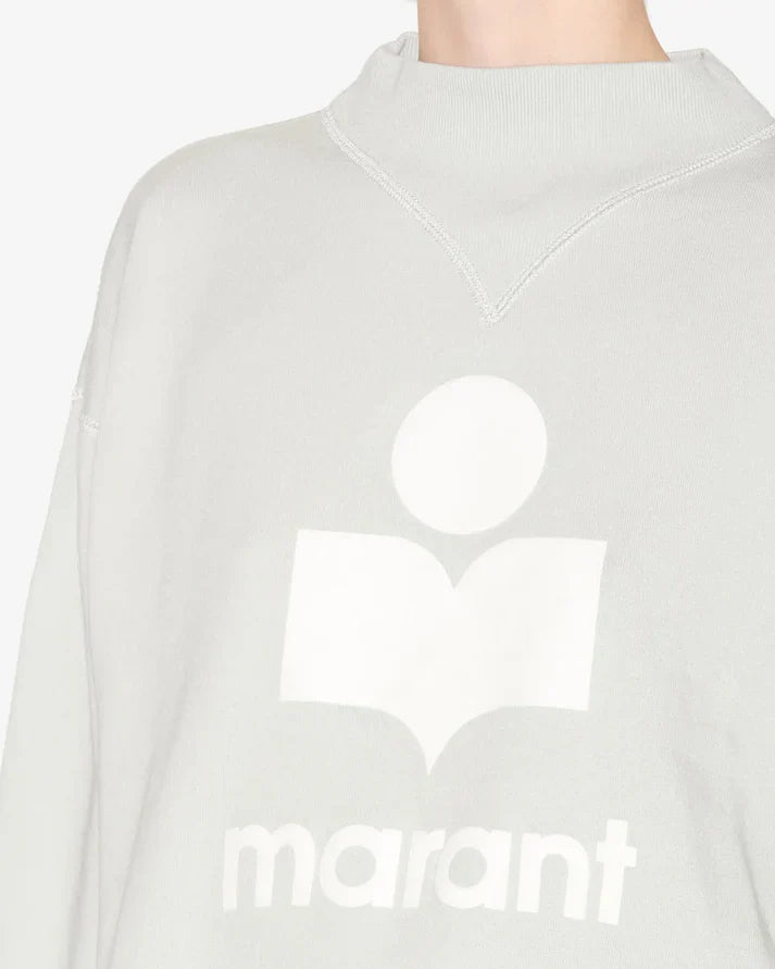 Isabel Marant - Pull à logo gris femme