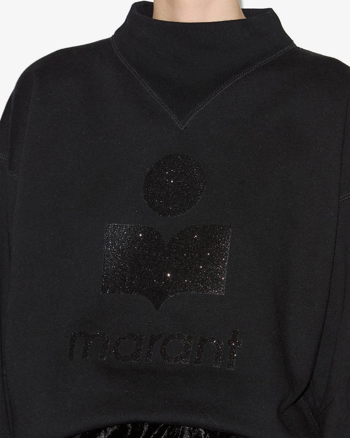 Isabel Marant - Pull à logo noir femme