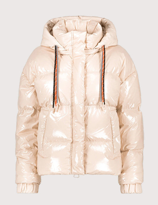 Gertrude  -  Doudoune rose brillante rose femme